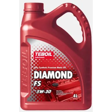 Teboil 2427002 Масло моторное синтетика TEBOIL Diamond FS 5W-30 4л.