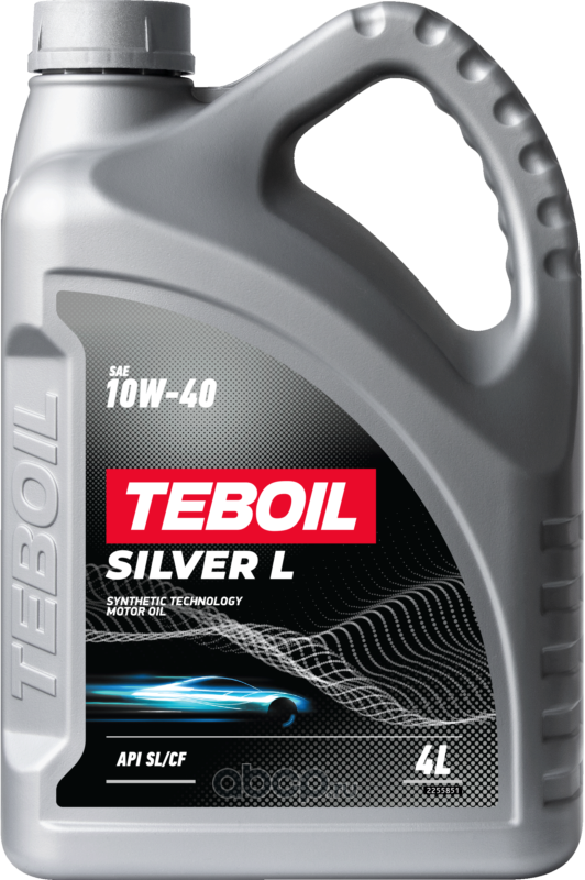 Teboil 2273199 Масло моторное полусинтетика TEBOIL Silver L 10W-40 4л.