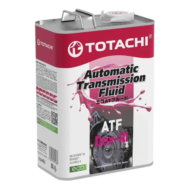 TOTACHI 20704 Масло АКПП,ГУР синтетика 4л.