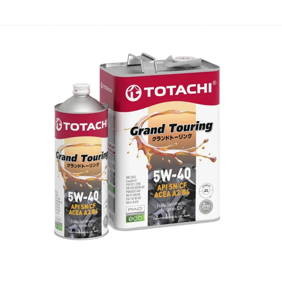 TOTACHI 11905 Масло моторное синтетика TOTACHI Grand Touring 5W-40 5 л.