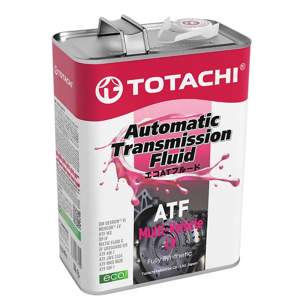 TOTACHI A3004 масло АКПП Синтетическое, 4л.