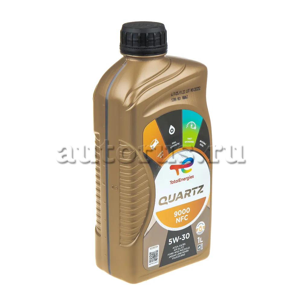 TotalEnergies 10980301 Масло моторное синтетика TotalEnergies QUARTZ 9000 FUTURE NFC 5W-30 1 л.
