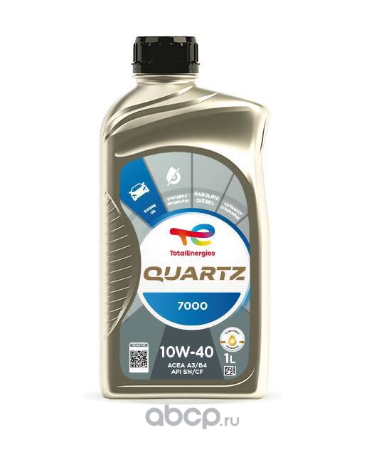 TotalEnergies 214110 Масло моторное полусинтетика TotalEnergies QUARTZ 7000 10W-40 1 л.