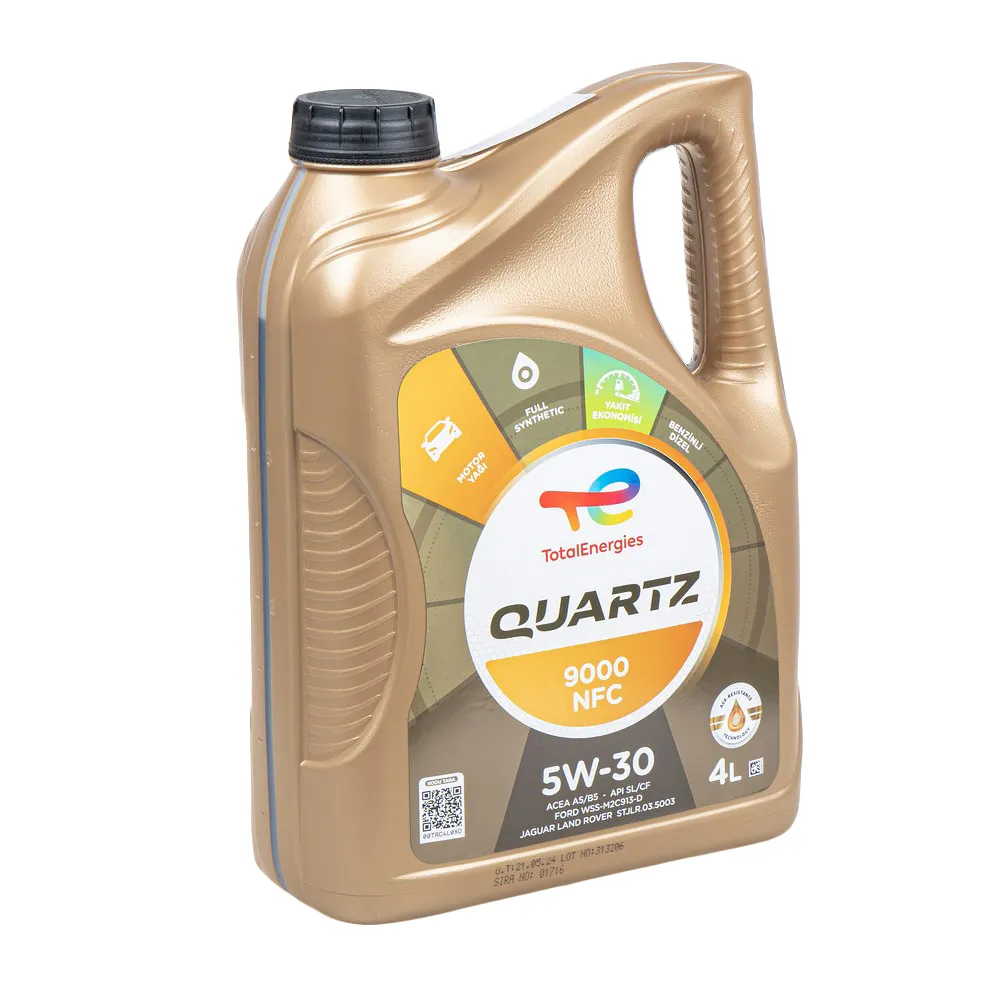 TotalEnergies 10990501 Масло моторное синтетика TotalEnergies QUARTZ 9000 FUTURE NFC 5W-30 4 л.
