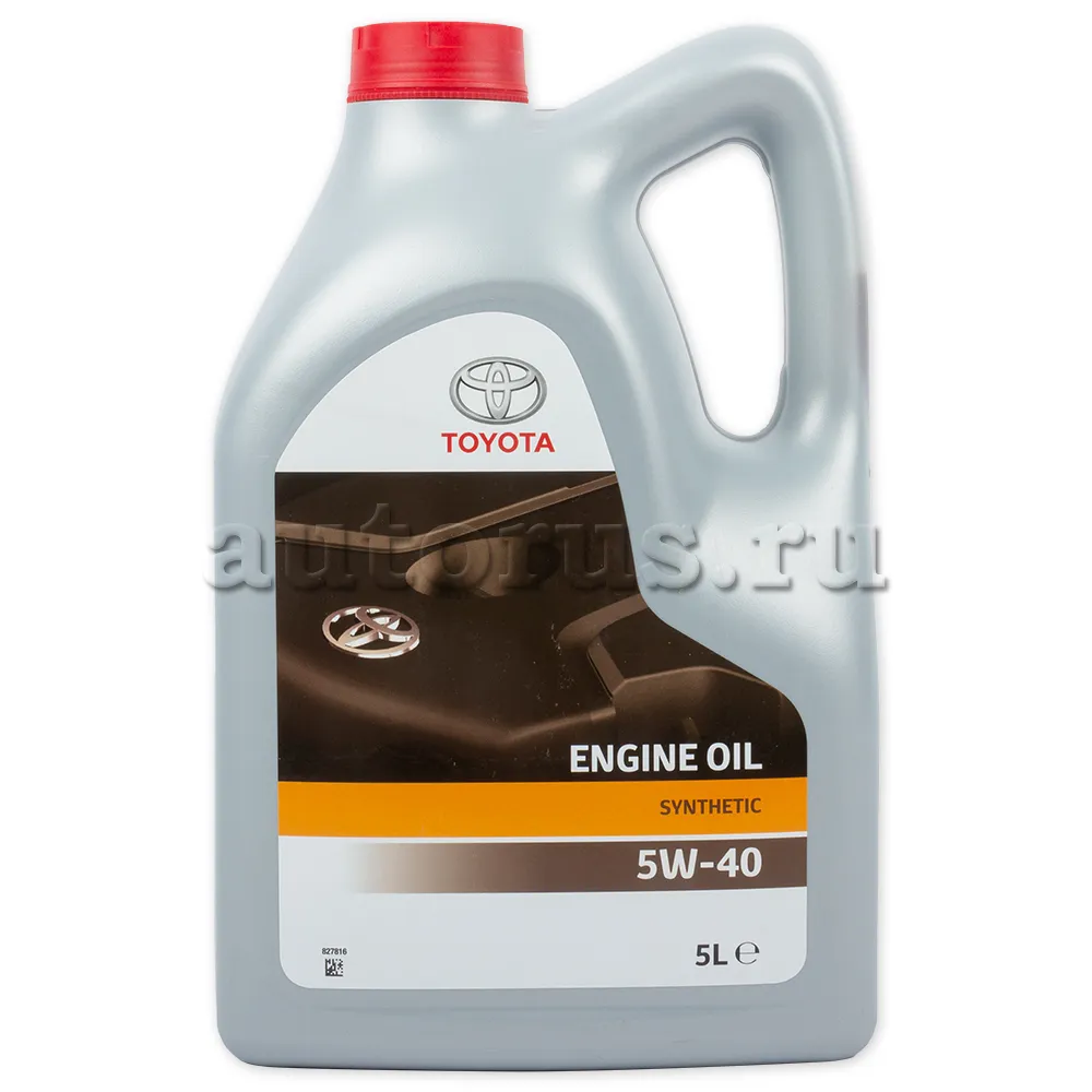 TOYOTA 0888080375GO Масло моторное Engine Oil 5W-40 синтетическое 5 л