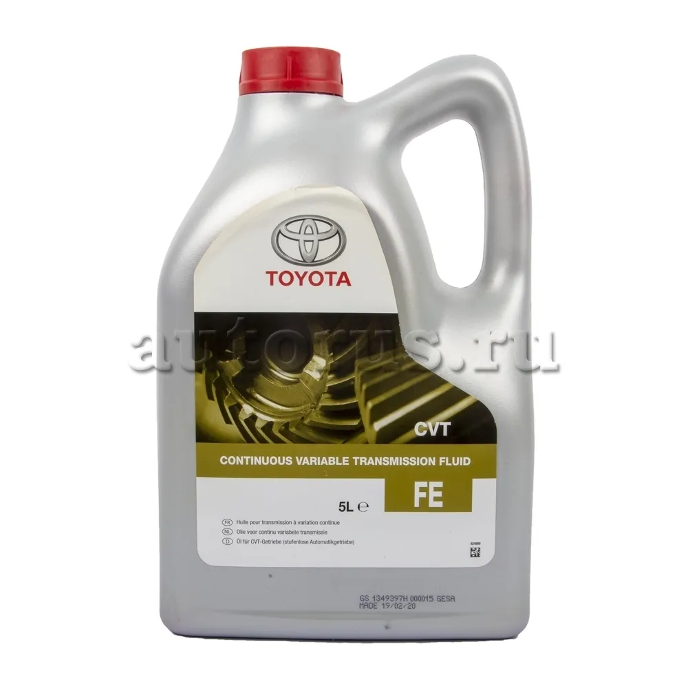 TOYOTA 0888681390 Масло вариатор синтетика, 5л.