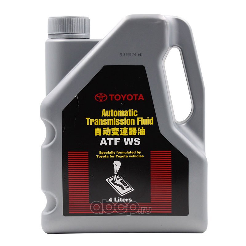TOYOTA 0888680200 Масло АКПП синтетика TOYOTA ATF WS 4л.