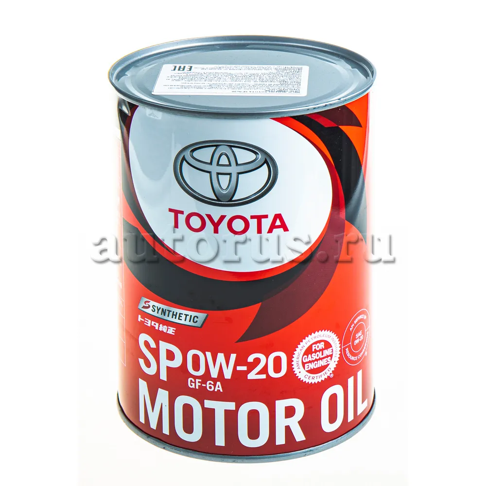 TOYOTA 0888013206 Масло моторное синтетическое 0W-20 1 л.