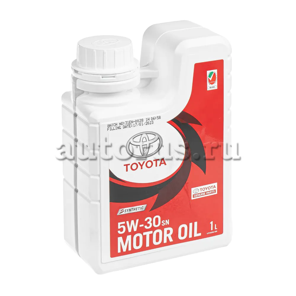TOYOTA 0888083713 Масло моторное синтетика TOYOTA SN 5W-30 1 л.