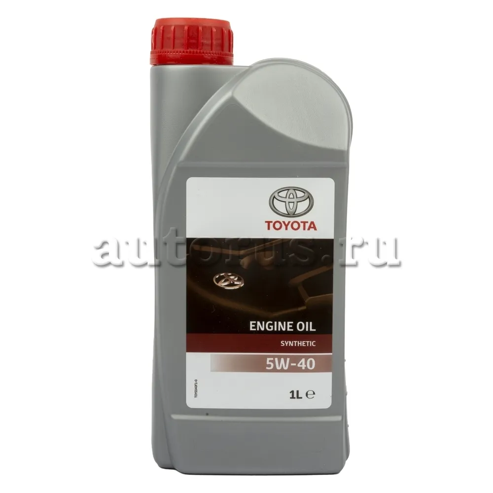 TOYOTA 0888080836 Масло моторное синтетика TOYOTA ENGINE OIL 5W-40 1 л.