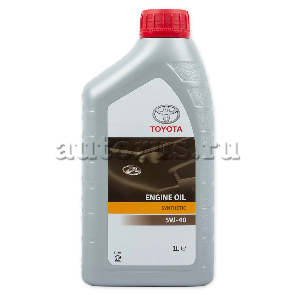 TOYOTA 0888080376GO Масло моторное синтетика TOYOTA ENGINE OIL 5W-40 1 л.