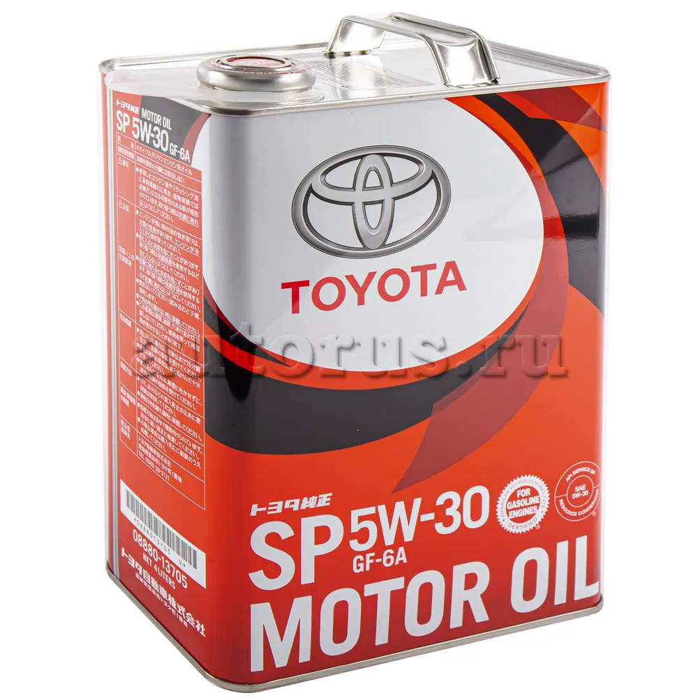 TOYOTA 0888013705 Масло моторное синтетика TOYOTA SP GF-6A 5W-30 4 л.