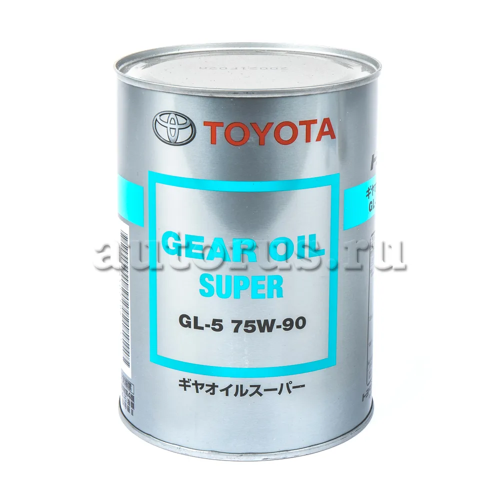 TOYOTA 0888502106 Масло синтетика 75W-90 GL-5 1л.