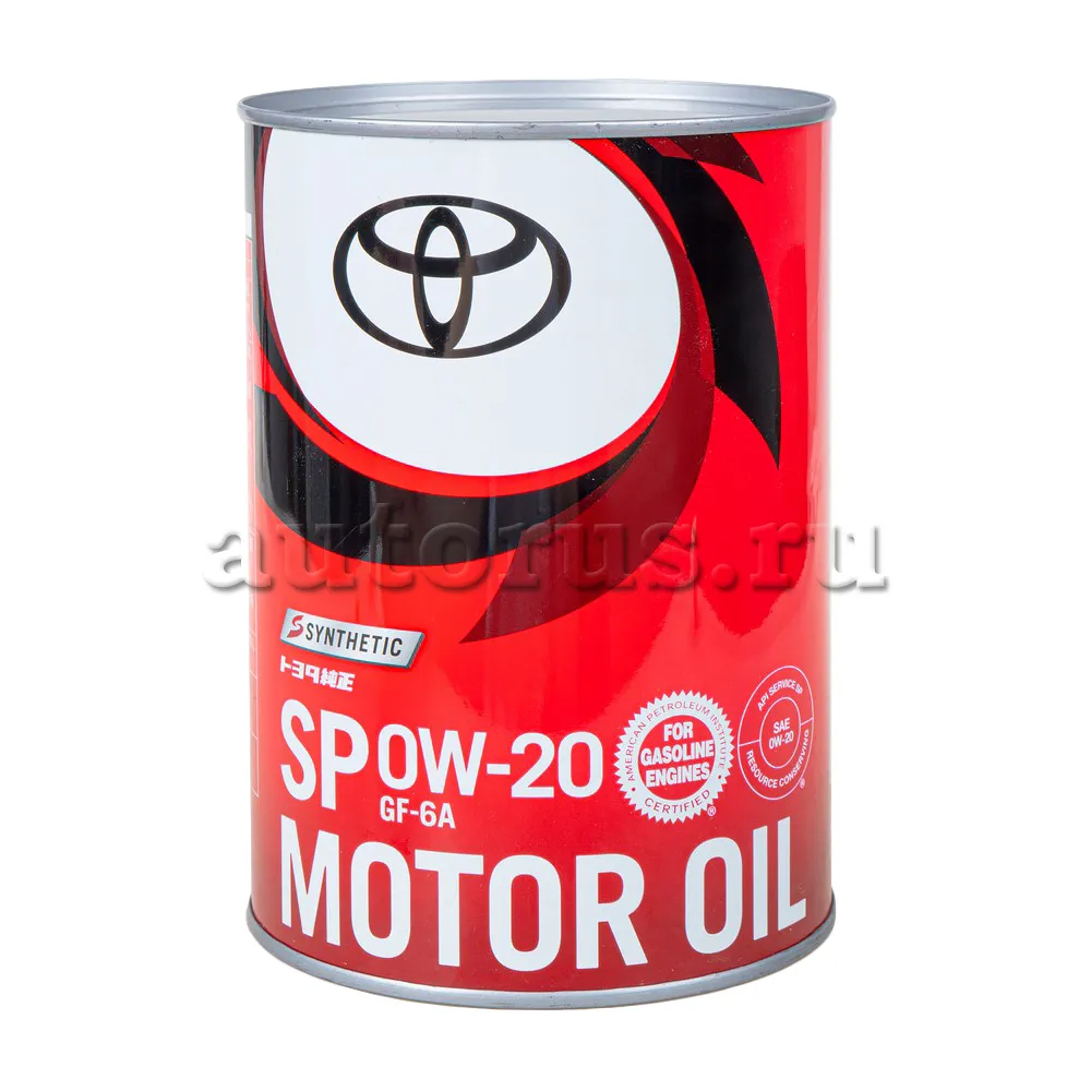 TOYOTA 0888014306 Масло моторное синтетика TOYOTA MOTOR OIL SP 0W-20 1 л.