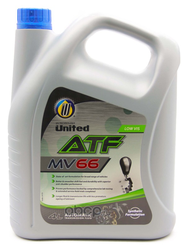 United Oil 8886351343452 Масло АКПП синтетика 4л.