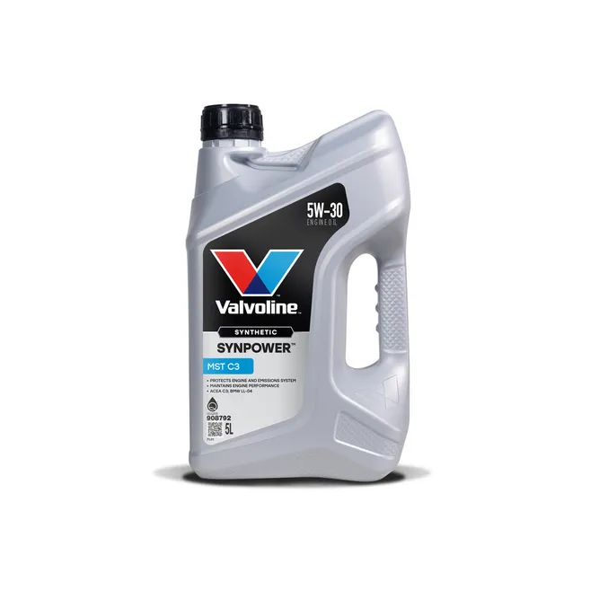 Valvoline 908792 Масло моторное синтетика VALVOLINE SYNPOWER MST C3 5W-30 5л.