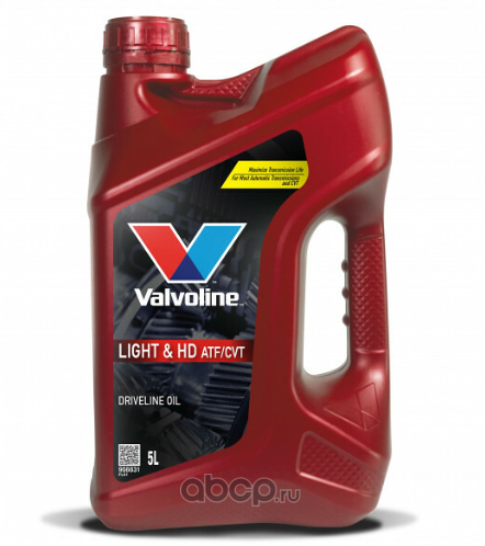 Valvoline 908831 Масло АКПП,вариатор синтетика, 5л.