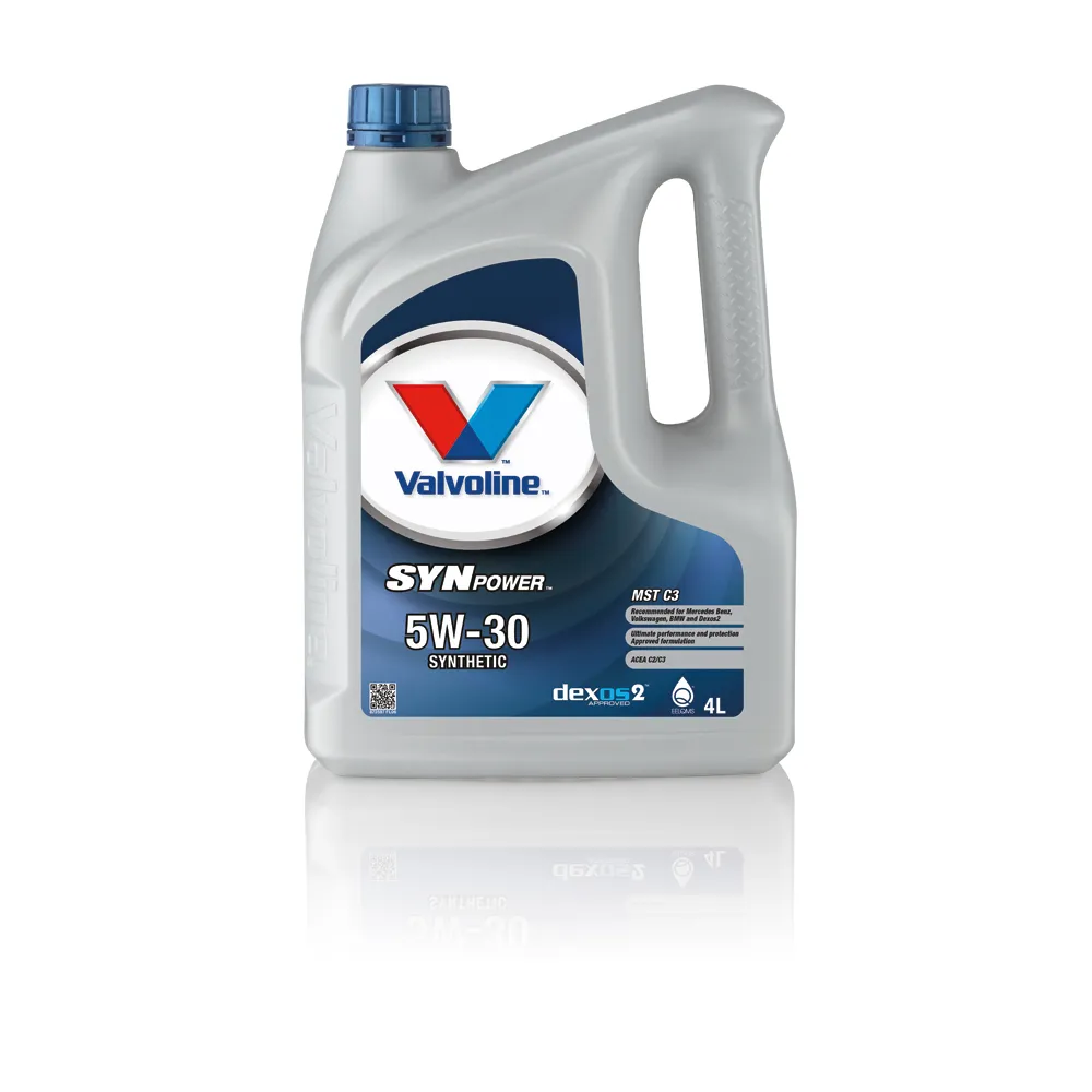 Valvoline 872597 Масло моторное синтетика VALVOLINE SYNPOWER MST C3 5W-30 4л.