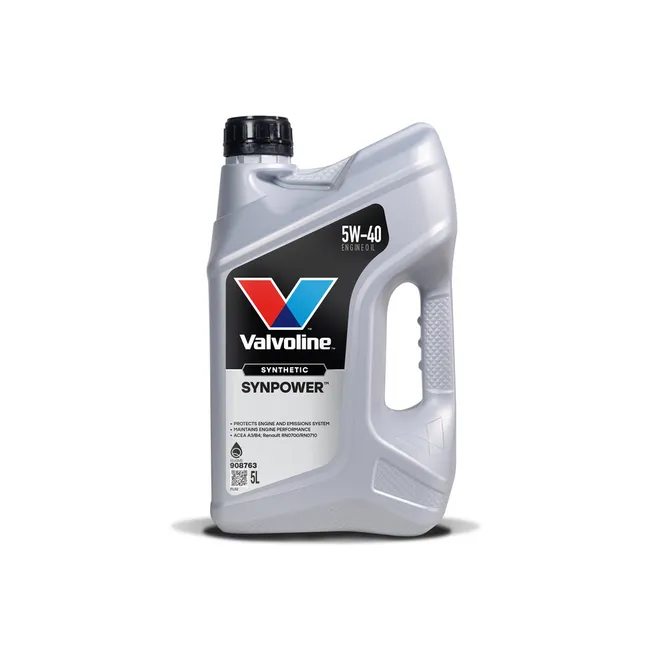 Valvoline 908763 Масло моторное синтетика VALVOLINE SYNPOWER 5W-40 5л.