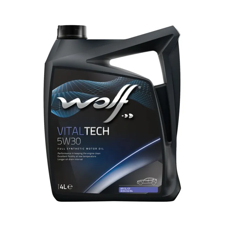 Wolf 8309908 Масло моторное синтетика Wolf VITALTECH 5W-30 4 л.