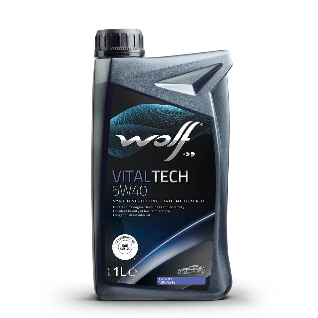 Wolf 8311093 Масло моторное синтетика Wolf VITALTECH 5W-40 1 л.