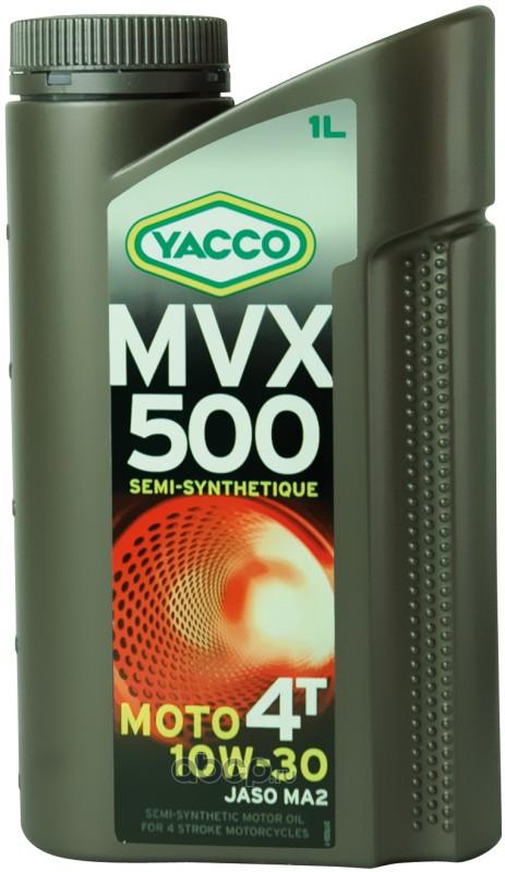 Yacco 332325 Масло моторное полусинтетика 10W-30 1 л.
