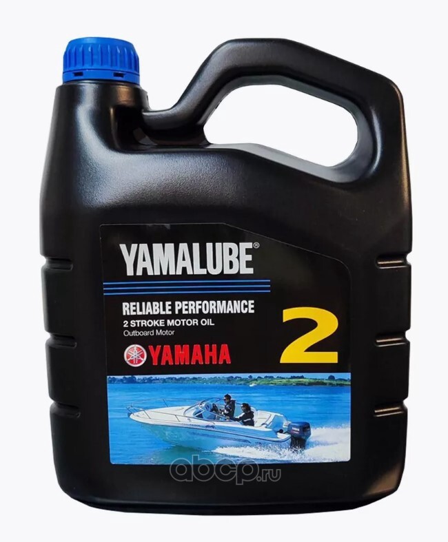 YAMAHA 90790BS215 Масло минеральное YAMAHA YAMALUBE 2 STROKE MOTOR OIL 4л.