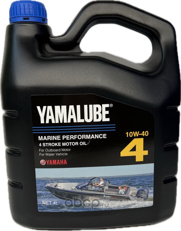 YAMAHA 90790BS46600 Масло минеральное YAMAHA YAMALUBE 4 STROKE MOTOR OIL 10W-40 4.