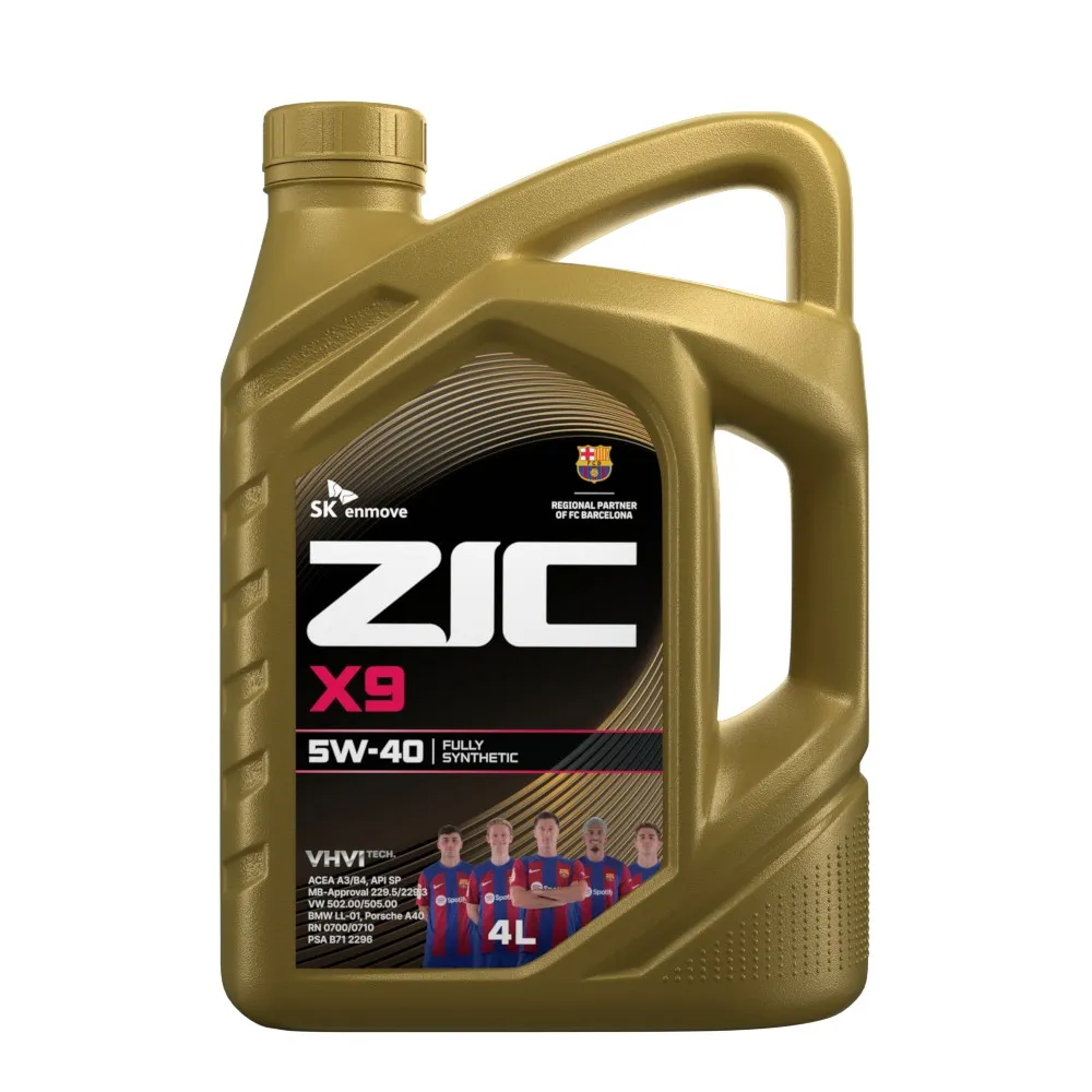 ZIC 162613 Масло моторное синтетика ZIC X9 5W-40 4 л.