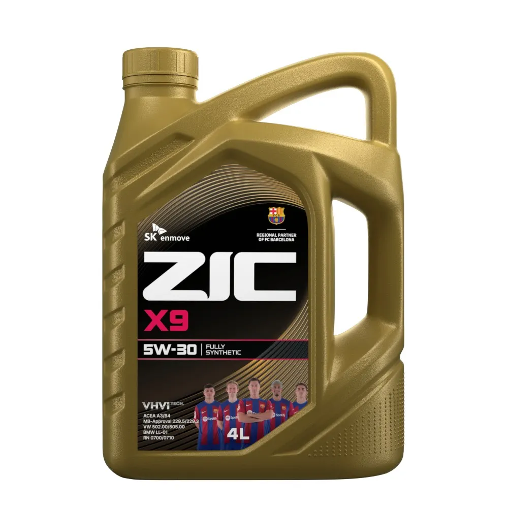 ZIC 162614 Масло моторное синтетика ZIC X9 5W-30 4 л.