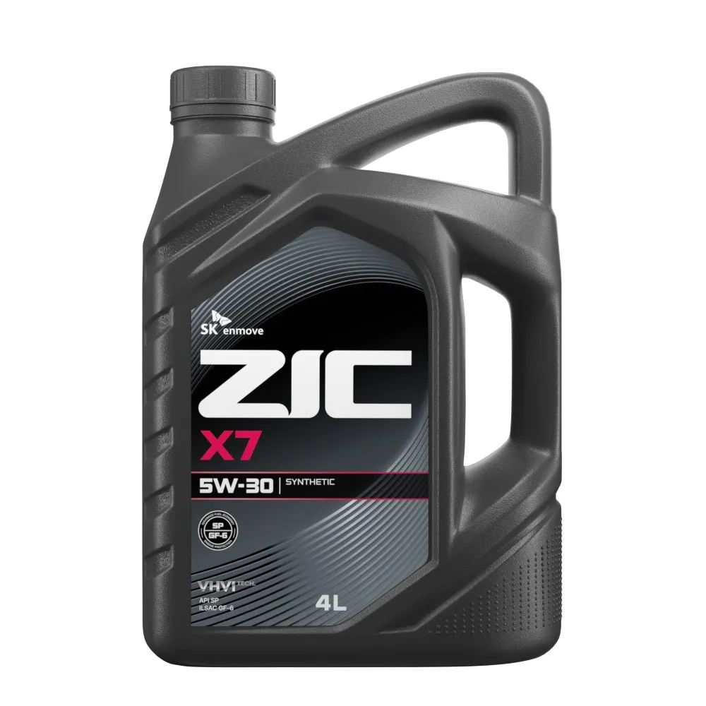 ZIC 162675 Масло моторное синтетика ZIC X7 5W-30 4 л.