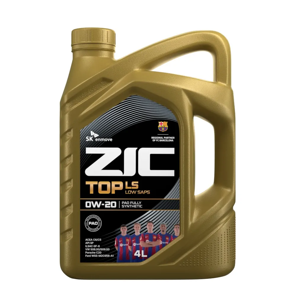 ZIC 162679 Масло моторное синтетика ZIC TOP 0W-20 4 л.