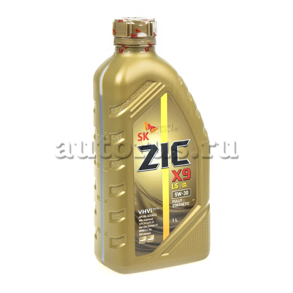 ZIC 132200 Масло моторное синтетика ZIC X9 LS 5W-30 1 л.