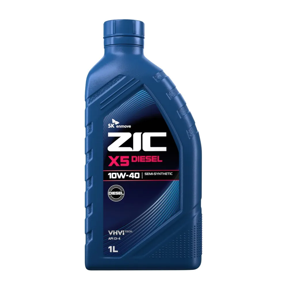ZIC 132660 Масло моторное полусинтетика ZIC X5 Diesel 10W-40 1 л.