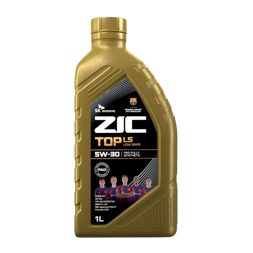 ZIC 132612 Масло моторное синтетика ZIC TOP LS 5W-30 1 л.