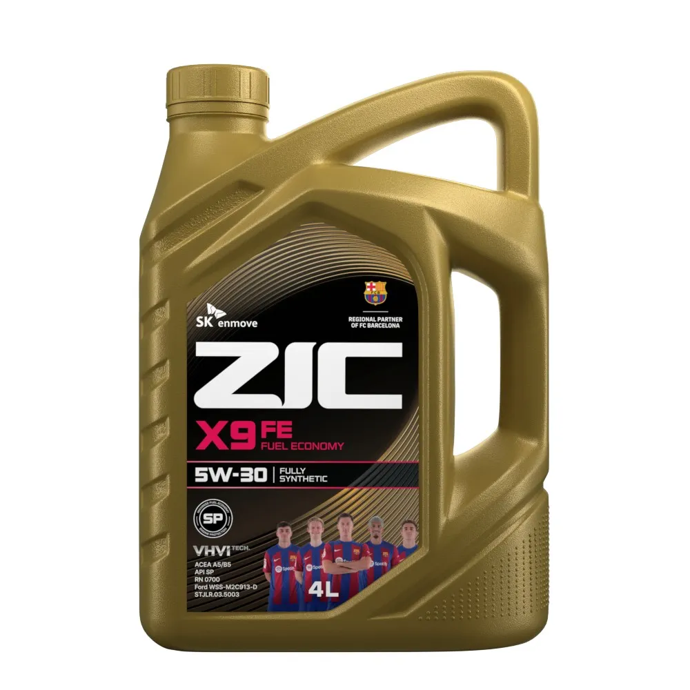ZIC 162615 Масло моторное синтетика ZIC X9 FE 5W-30 4 л.