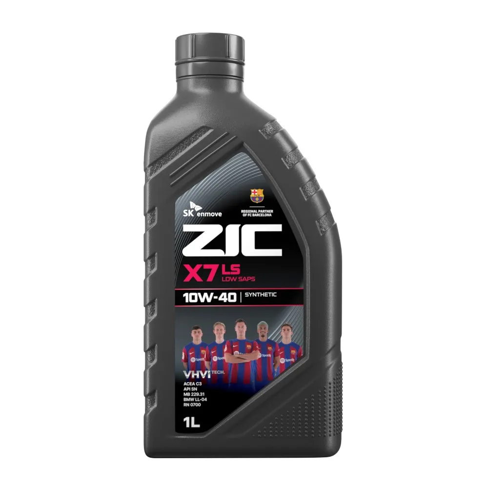 ZIC 132620 Масло моторное синтетика ZIC X7 LS 10W-40 1 л.