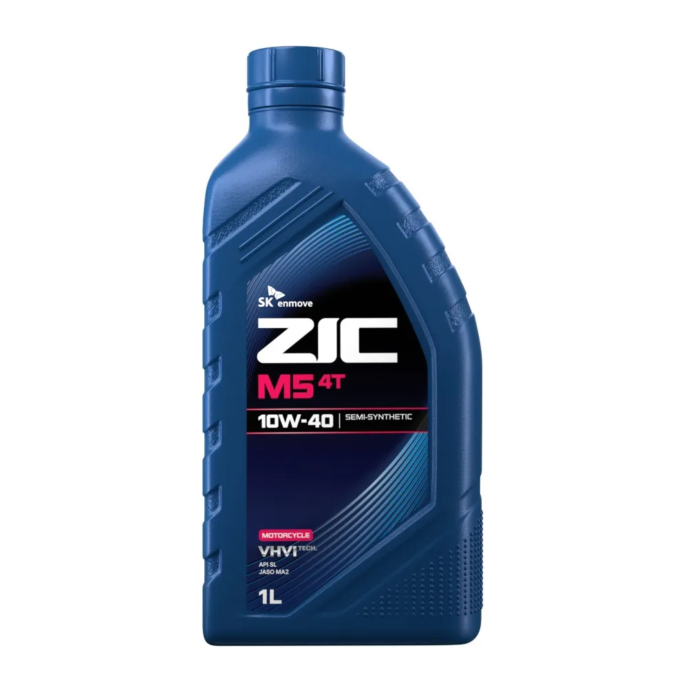 ZIC 137212 Масло для 4T четырёхтактных двигателей, Полусинтетика 10W-40 1л.