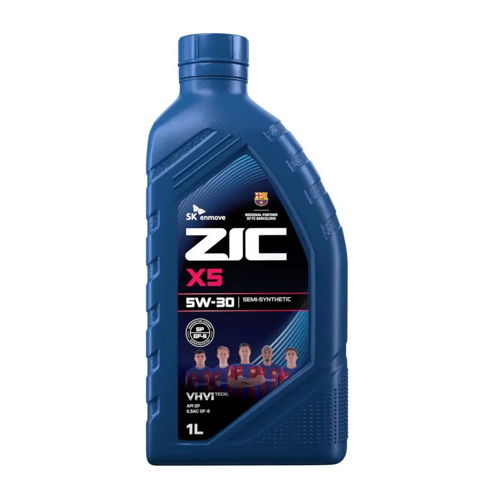 ZIC 132621 Масло моторное полусинтетика ZIC X5 5W-30 1 л.